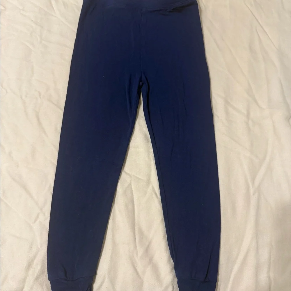 Little Sleepies Navy Blue Long Sleeve Kids Pajama Set